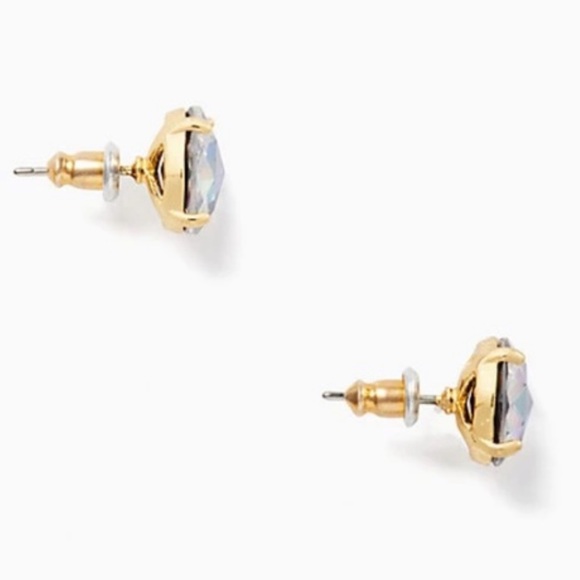 Kate Spade around  Sapphire Earrings w/ Gold -NWT - Picture 4 of 4